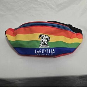 Lagunitas Brewing Co Rainbow Pride Fanny Pack Waist Bag
